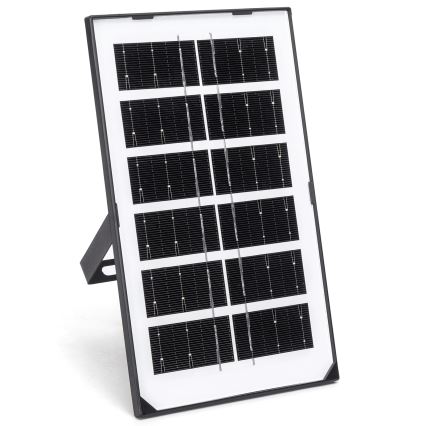 Aigostar - LED sietynas, įkraunamas saulės energija su jutikliu LED/35W/12V 3000 mAh 6500K diametras 10 cm + nuotolinio valdymo pultas