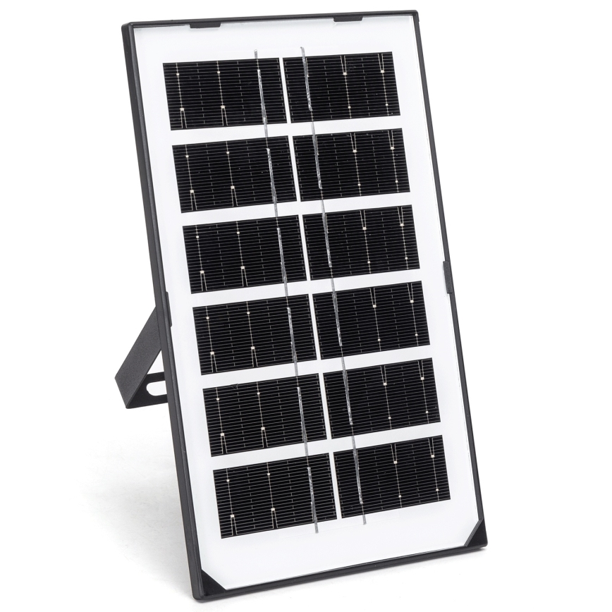 Aigostar - LED sietynas, įkraunamas saulės energija su jutikliu LED/35W/12V 3000 mAh 6500K diametras 10 cm + nuotolinio valdymo pultas