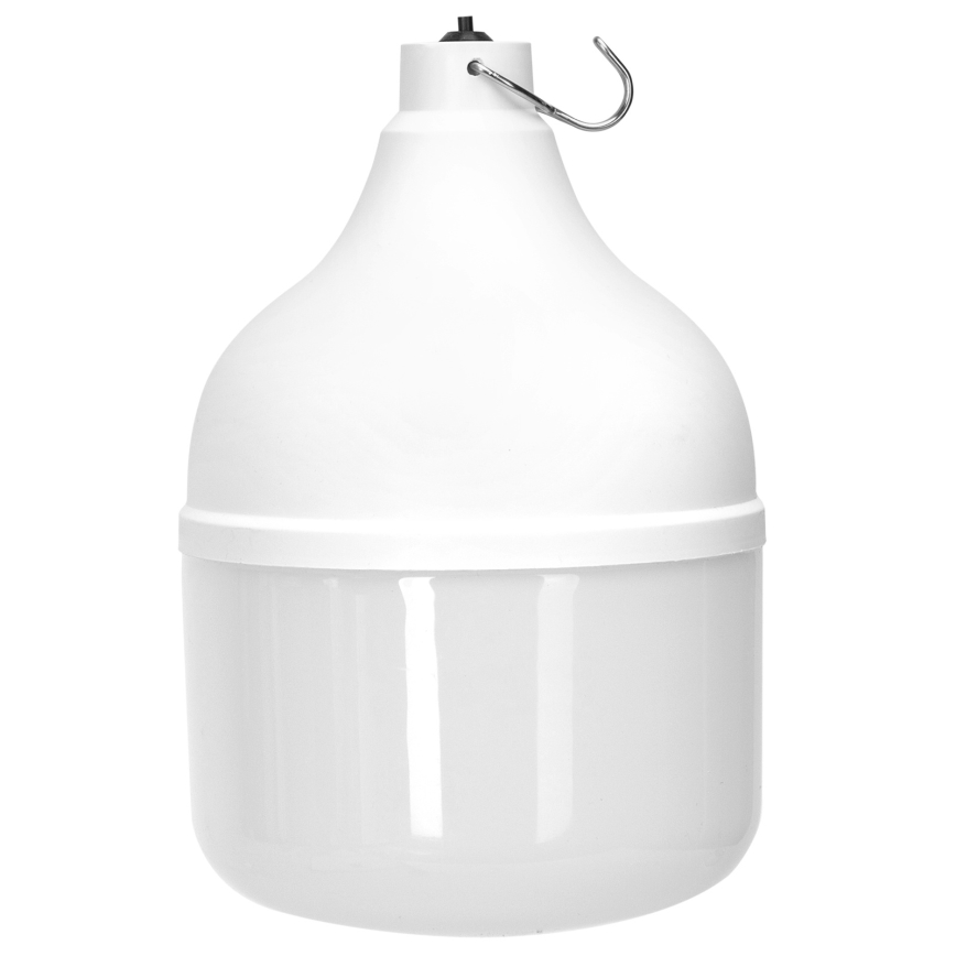 Aigostar - LED sietynas, įkraunamas saulės energija su jutikliu LED/70W/12V 6000 mAh 6500K diametras 12 cm + nuotolinio valdymo pultas