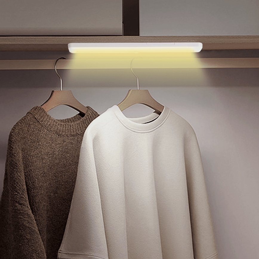 Aigostar - LED Spintelių apšvietimas su judesio jutikliu LED/1,5W/3xAA 3000K