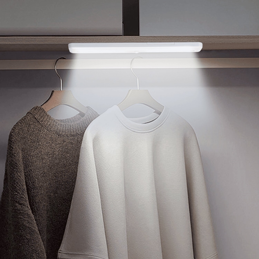 Aigostar - LED Spintelių apšvietimas su judesio jutikliu LED/1,5W/3xAA 6500K