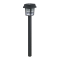 Aigostar - LED šviestuvas, įkraunamas saulės energija LED/0,006W/1,2V 32 cm 40 mAh juoda 6500K IP44