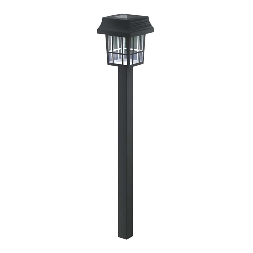 Aigostar - LED šviestuvas, įkraunamas saulės energija LED/0,006W/1,2V 32 cm 40 mAh juoda 6500K IP44