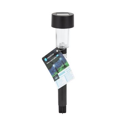 Aigostar - LED šviestuvas, įkraunamas saulės energija LED/0,006W/1,2V 40mAh 6500K IP44 29,5 cm
