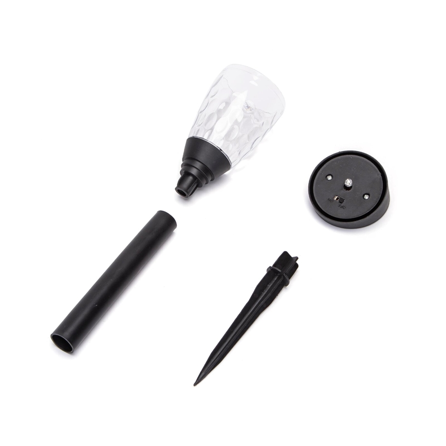 Aigostar - LED šviestuvas, įkraunamas saulės energija LED/0,006W/1,2V 40mAh 6500K IP44 34,5 cm žvaigždė