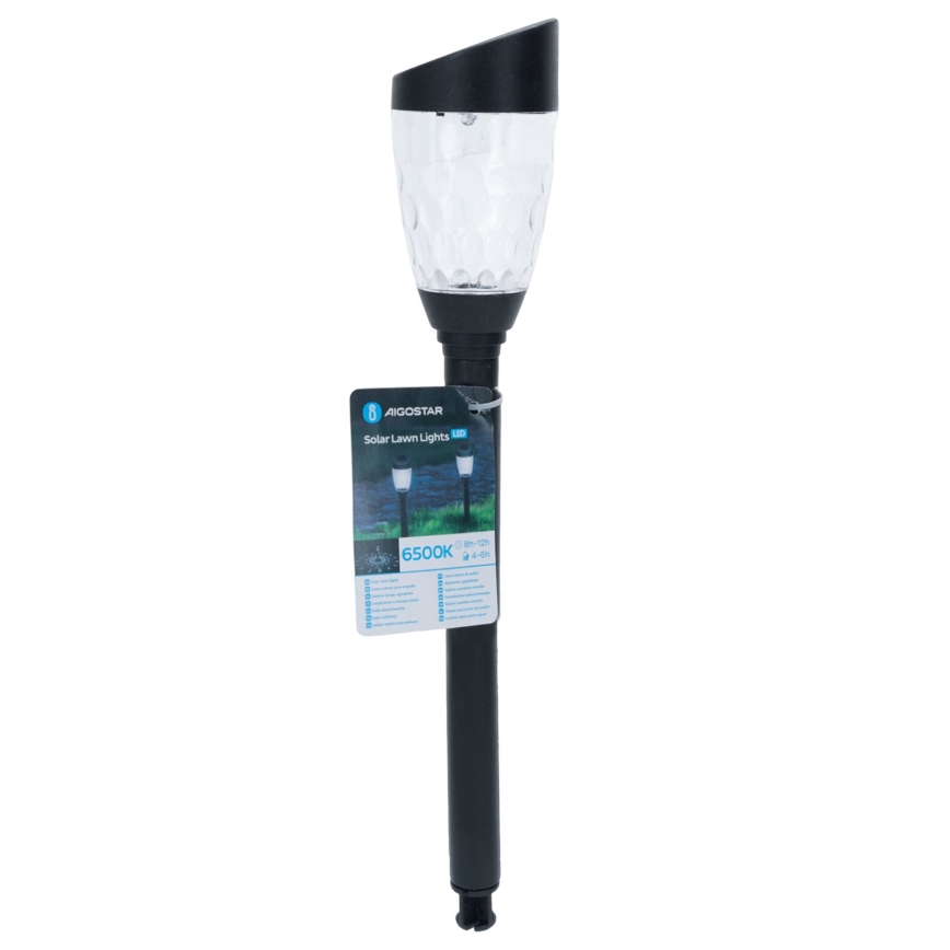 Aigostar - LED šviestuvas, įkraunamas saulės energija LED/0,006W/1,2V 40mAh 6500K IP44 34,5 cm žvaigždė