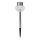 Aigostar - LED šviestuvas, įkraunamas saulės energija LED/0,012W/1,2V 100 mAh 6500K IP44 38,4 cm