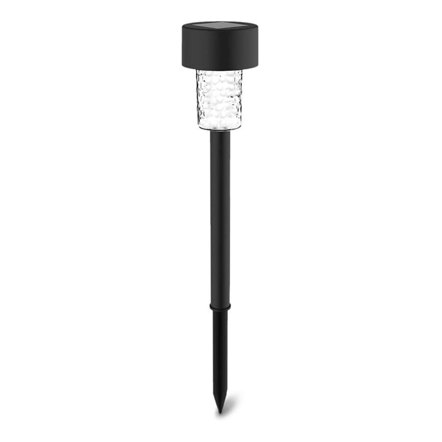 Aigostar - LED šviestuvas, įkraunamas saulės energija LED/0,06W/2V 32,7 cm 6500K IP44 600 mAh juoda