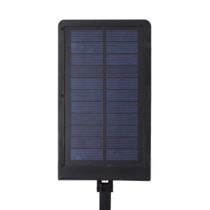 Aigostar - LED Saulės energijos gatvės lempa su jutikliu LED/3W/3,7V1800 mAh IP44 3000/4000/5000K + nuotolinio valdymo pultas