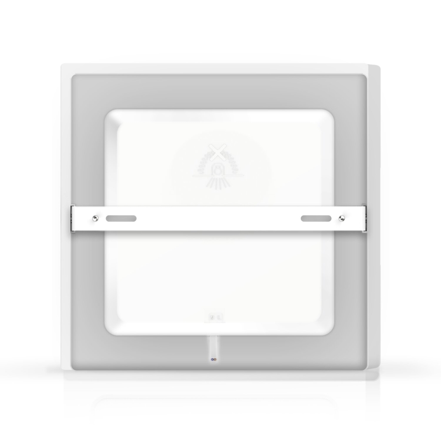 Aigostar - LED tvirtinamas lubinis šviestuvas LED/12W/230V 17,3x17,3 cm 4000K balta