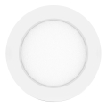 Aigostar - LED tvirtinamas lubinis šviestuvas LED/6W/230V diametras 12,3 cm 3000K balta