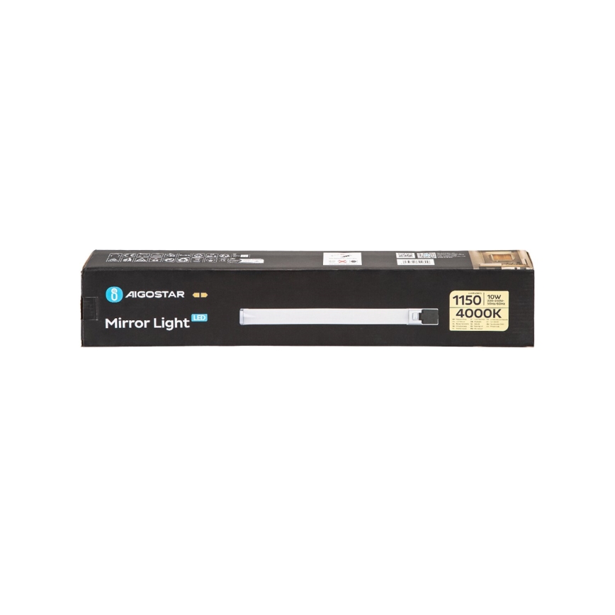 Aigostar - LED vonios veidrodžio apšvietimas LED/10W/230V 4000K 46,5cm IP44