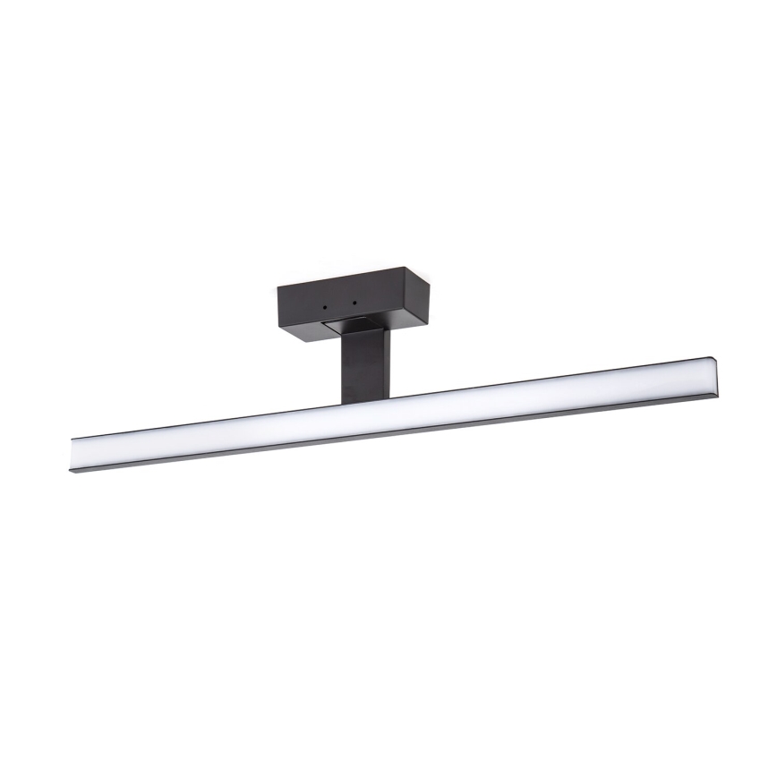 Aigostar - LED vonios veidrodžio apšvietimas LED/12W/230V 4000K 60 cm IP44 juoda