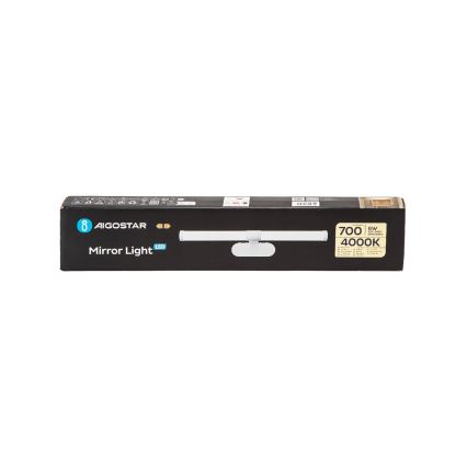 Aigostar - LED vonios veidrodžio apšvietimas LED/6W/230V 4000K 40cm IP44