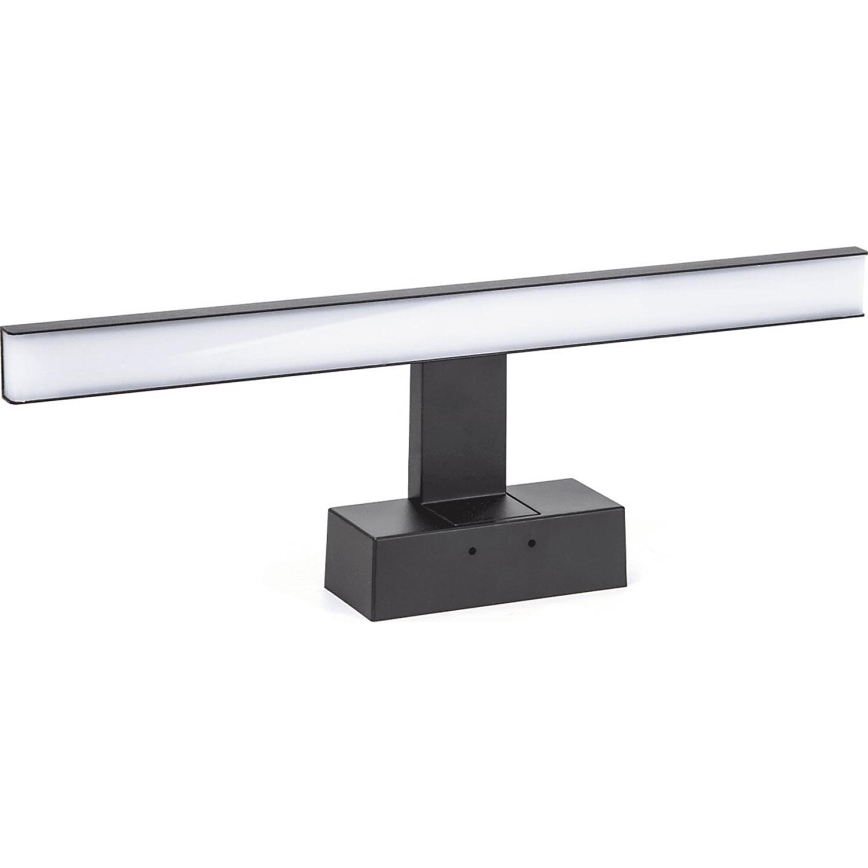 Aigostar - LED vonios veidrodžio apšvietimas LED/8W/230V 4000K 40 cm IP44 juoda