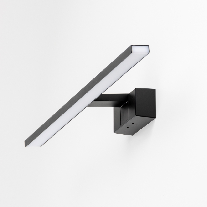 Aigostar - LED vonios veidrodžio apšvietimas LED/8W/230V 4000K 40 cm IP44 juoda