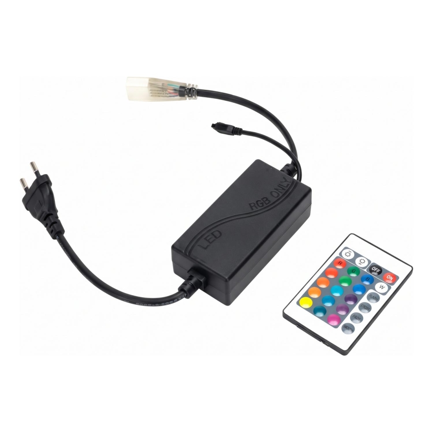 Aigostar - Maitinimo kabelis LED RGB juostai 600W/230V su nuotoliniu valdymu