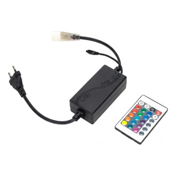 Aigostar - Maitinimo kabelis skirtas LED RGB juostai 1000W/230V su nuotoliniu valdymu