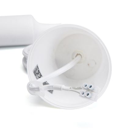 Aigostar - Maitinimo laidas 1xE27/60W/250V baltas