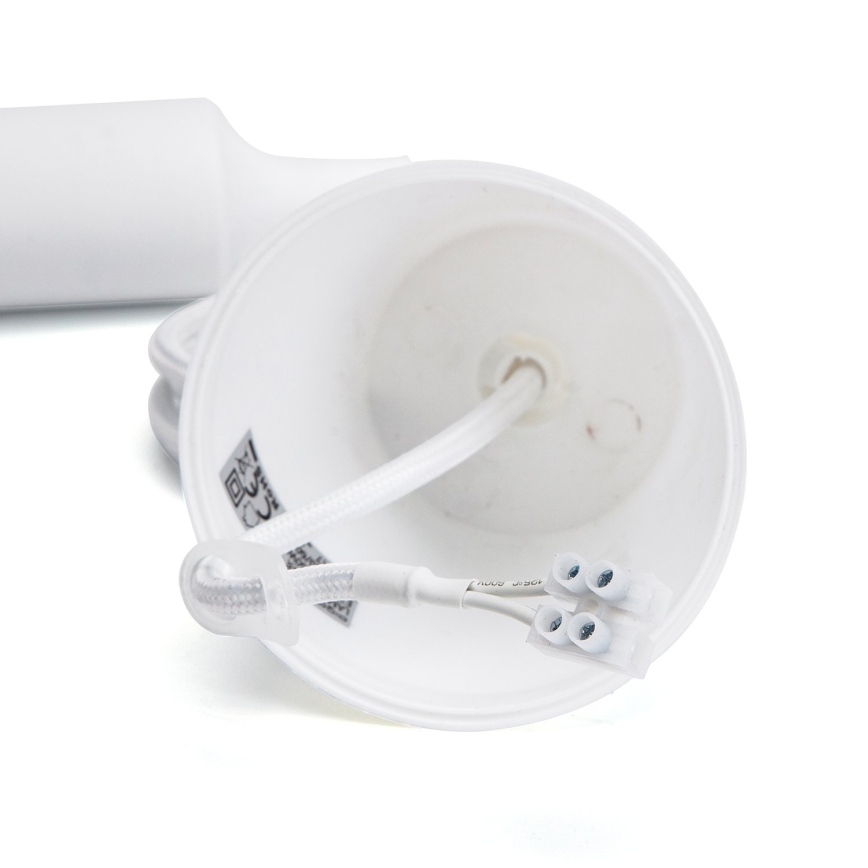 Aigostar - Maitinimo laidas 1xE27/60W/250V baltas
