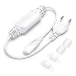 Aigostar - Maitinimo šaltinis LED juostelėms 8 mm, 400 W/230 V, baltas