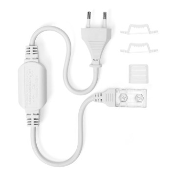 Aigostar - Maitinimo šaltinis LED juostoms 10 mm 600W/230V balta