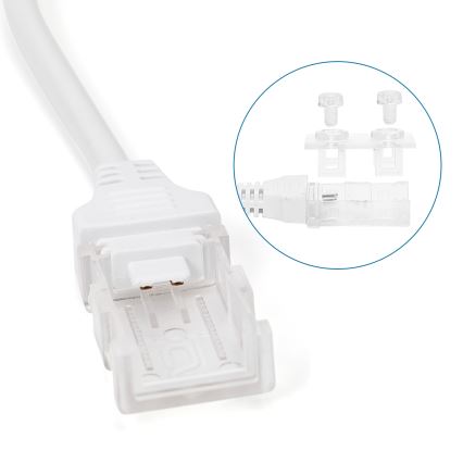 Aigostar - Maitinimo šaltinis LED juostoms 10 mm 600W/230V baltas