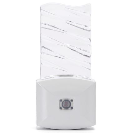 Aigostar - LED Naktinė lemputė su prieblandos jutikliu LED/0,2W/230V 6500K