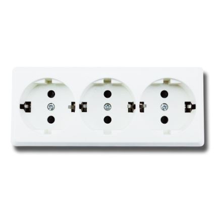 Aigostar - Namų lizdas 3Z SCHUKO 250/16A