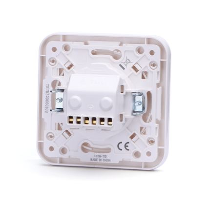 Aigostar - Namų lizdas su SCHUKO rėmeliu 250V baltas