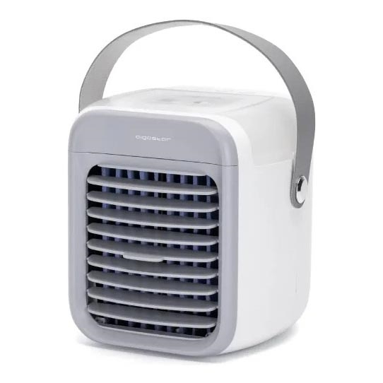 Aigostar - Nešiojamas air cooler 8W/5V balta