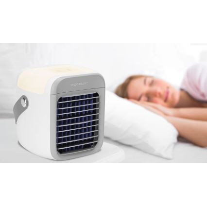 Aigostar - Nešiojamas air cooler 8W/5V balta