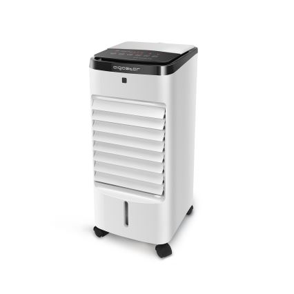Aigostar - Oro kondicionierius 60W/230V balta/juoda + nuotolinio valdymo pultas