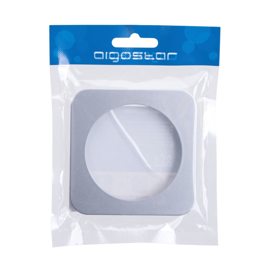 Aigostar - paprastas sidabrinis plastikinis rėmas