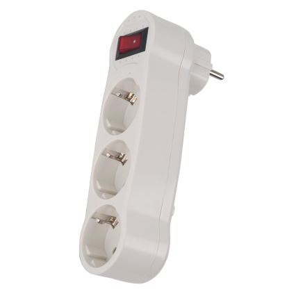 Aigostar - Paskirstymo lizdas su jungikliu 3x16A/230V