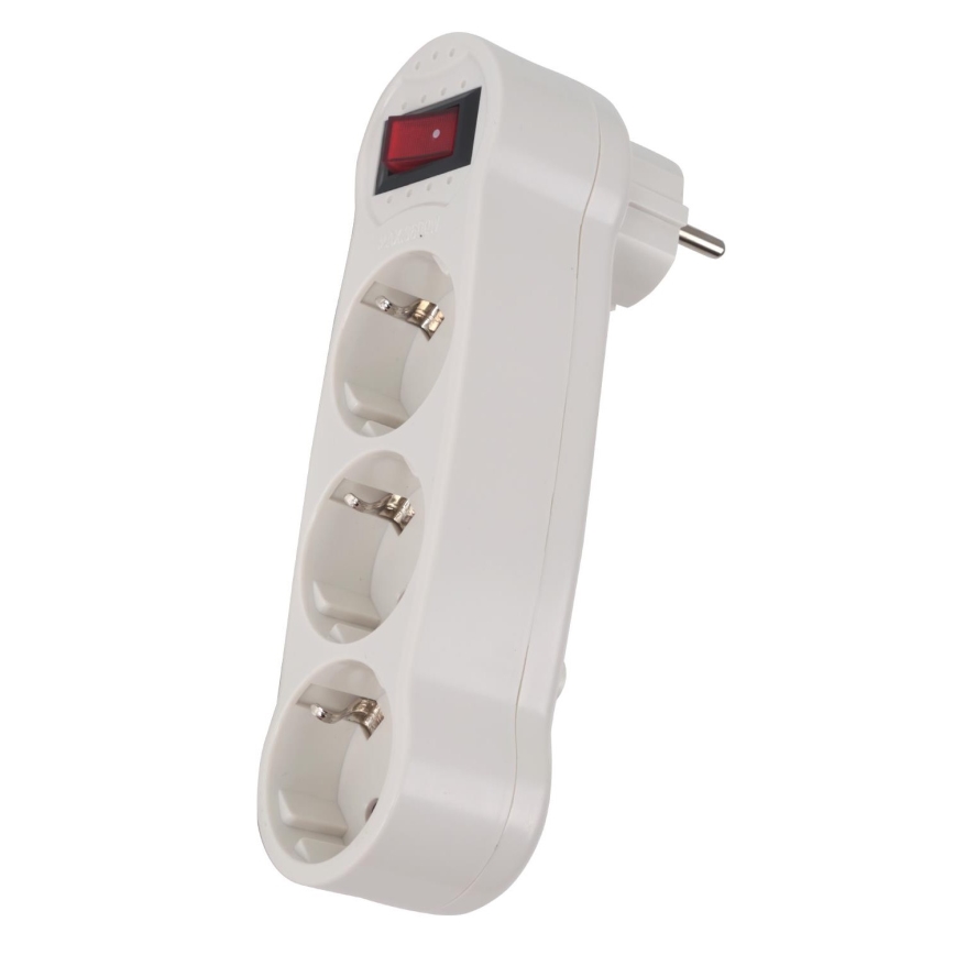 Aigostar - Paskirstymo lizdas su jungikliu 3x16A/230V