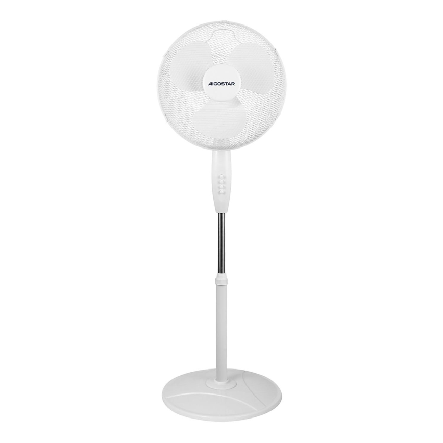 Aigostar - Pastatomas ventiliatorius 40W/230V baltas