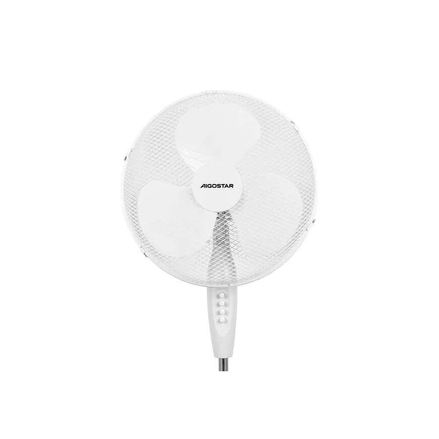 Aigostar - Pastatomas ventiliatorius 40W/230V baltas
