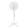 Aigostar - Pastatomas ventiliatorius 50W/230V 120 cm balta