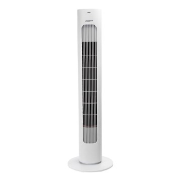 Aigostar - Pastatomas ventiliatorius 50W/230V balta + nuotolinio valdymo pultas