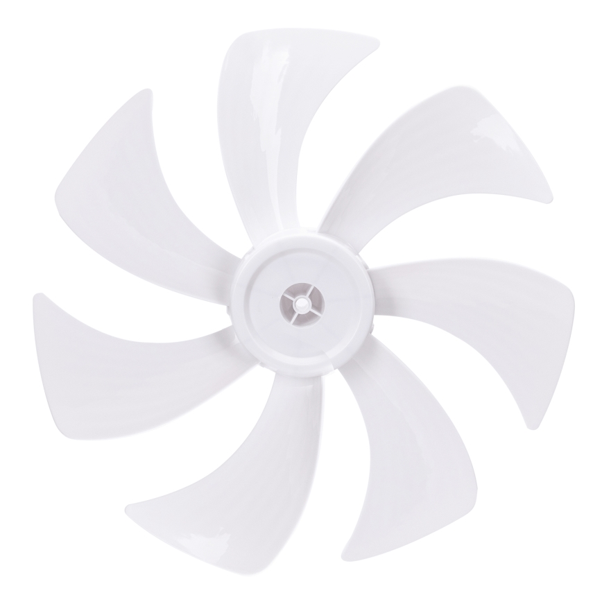 Aigostar - Pastatomas ventiliatorius 60W/230V balta + nuotolinio valdymo pultas