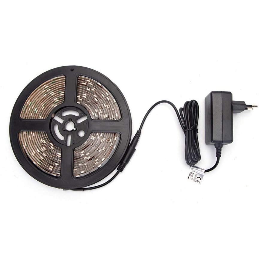 Aigostar - LED RGB dimeriuojama juosta 5m LED/24W/12/230V IP65 + nuotolinis valdymas