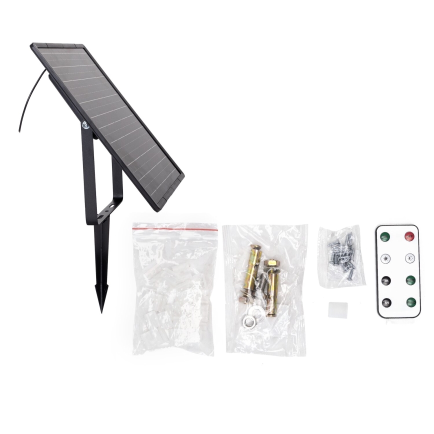 Aigostar - LED Reguliuojama saulės LED juosta LED/20W/3,2V 20 m 6500K IP65 + nuotolinio valdymo pultas
