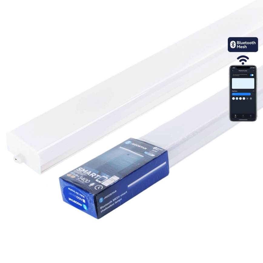 Aigostar - reguliuojamas LED fluorescencinio tipo šviestuvas MESH LED/30W/230V 6500K