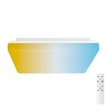 Aigostar - reguliuojamas LED lubinis šviestuvas vonios kambariui LED/18W/230V 3000K-6500K IP54 + nuotolinis valdymas