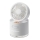 Aigostar - RGB belaidis mini stalinis ventiliatorius su miglos efektu MIST 10W/5V 2000mAh baltas