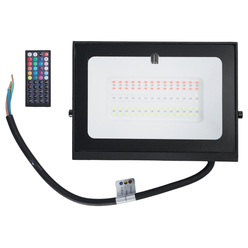 Aigostar - LED RGB reguliuojamas prožektorius LED/50W/230V IP65 + nuotolinis valdymas