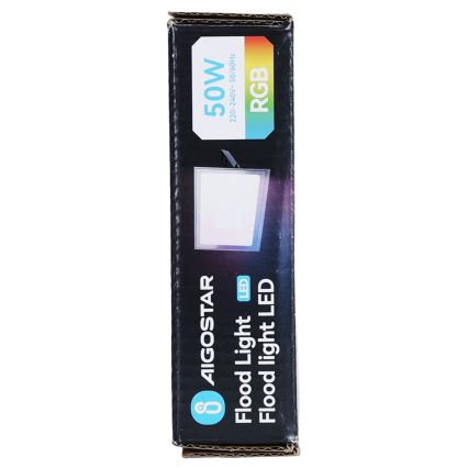 Aigostar - LED RGB reguliuojamas prožektorius LED/50W/230V IP65 + nuotolinis valdymas