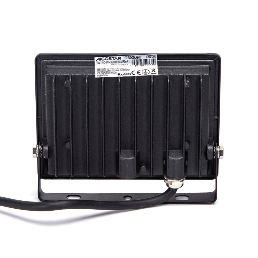 Aigostar - LED RGBW dimeriuojamas prožektorius LED/30W/230V IP65 + nuotolinio valdymo pultas