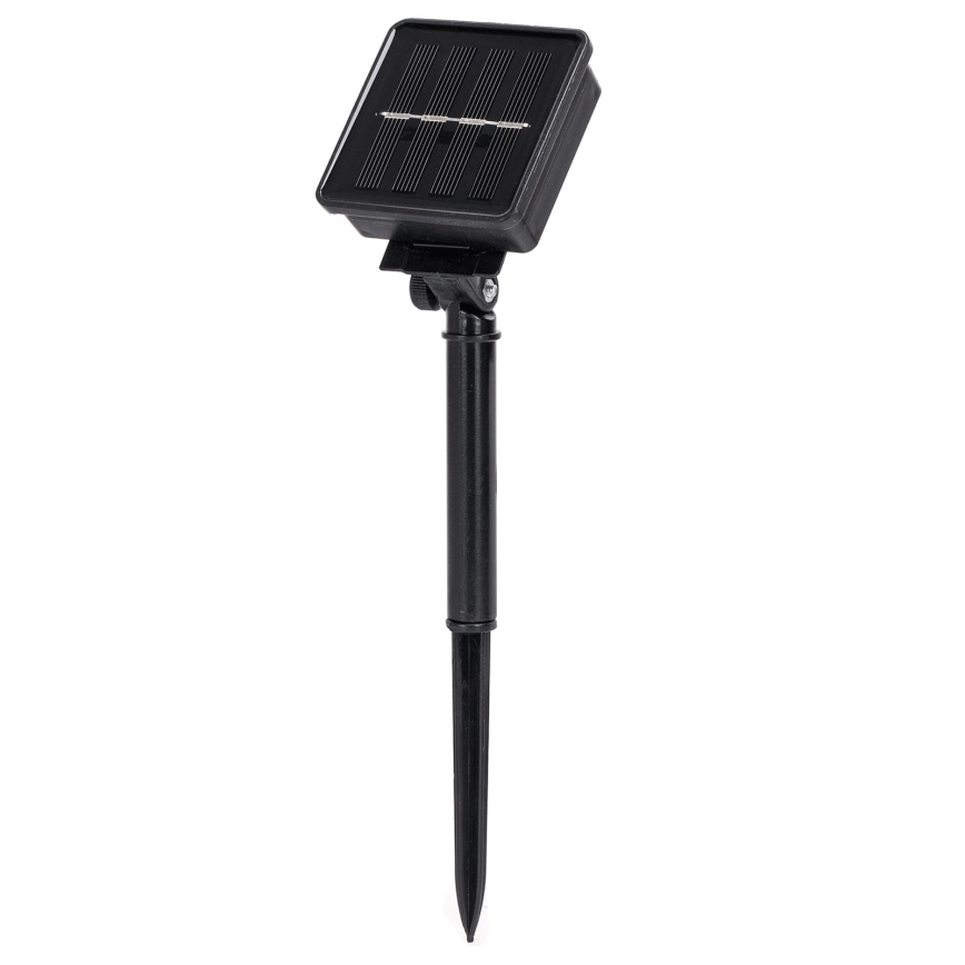 Aigostar - LED saulės girlianda 200 LED/8 funkcijų 22 m IP65 šaltai balta 800 mAh